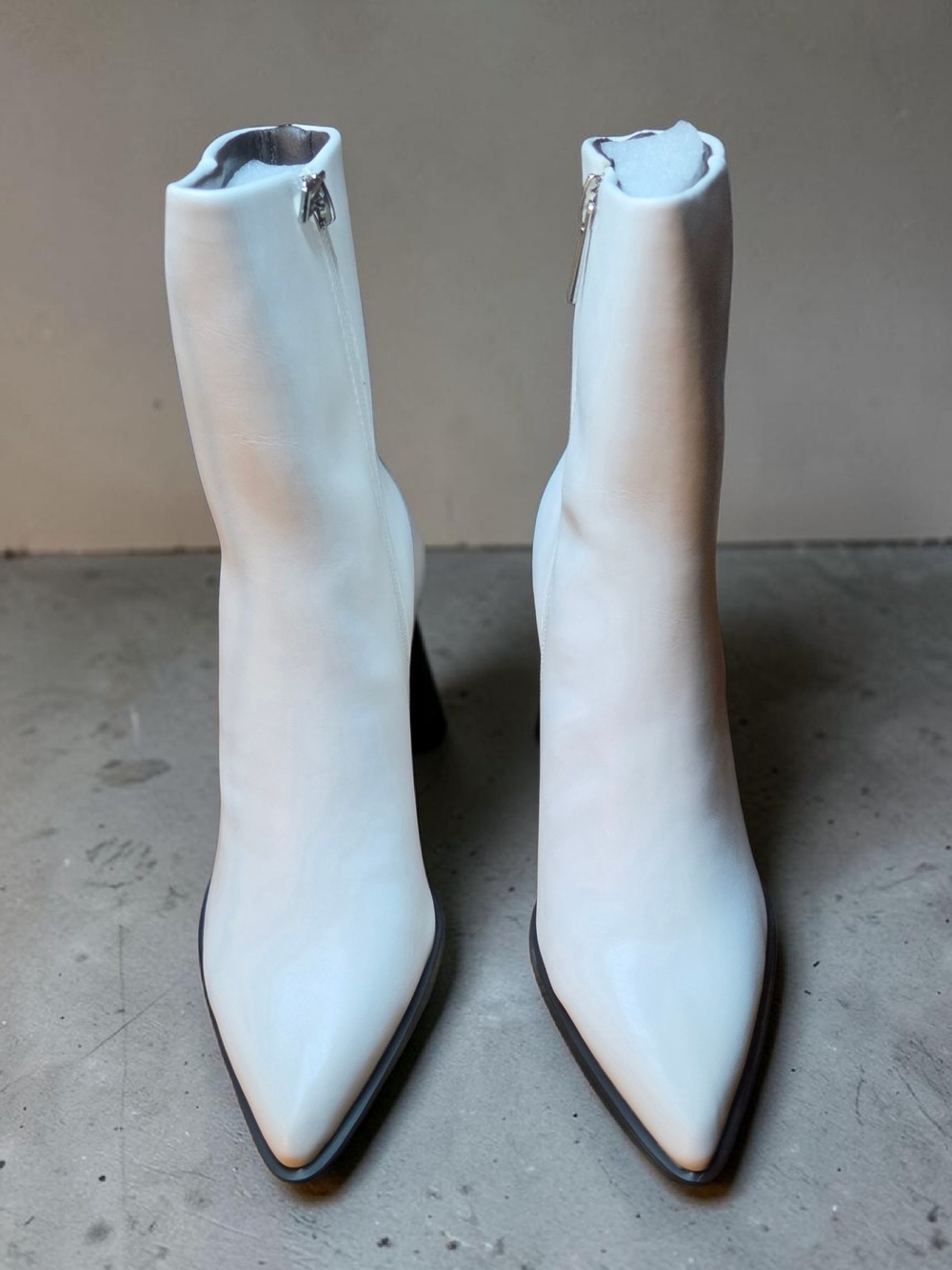 CELLENZ Women's Heel Ankle Boots in White Size 6.5 ♡ - Picture 2 of 8
